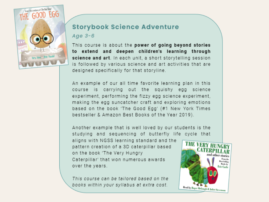 Storybook Science Adventure @ Mulberry House International Kindergarten (Southside Campus)