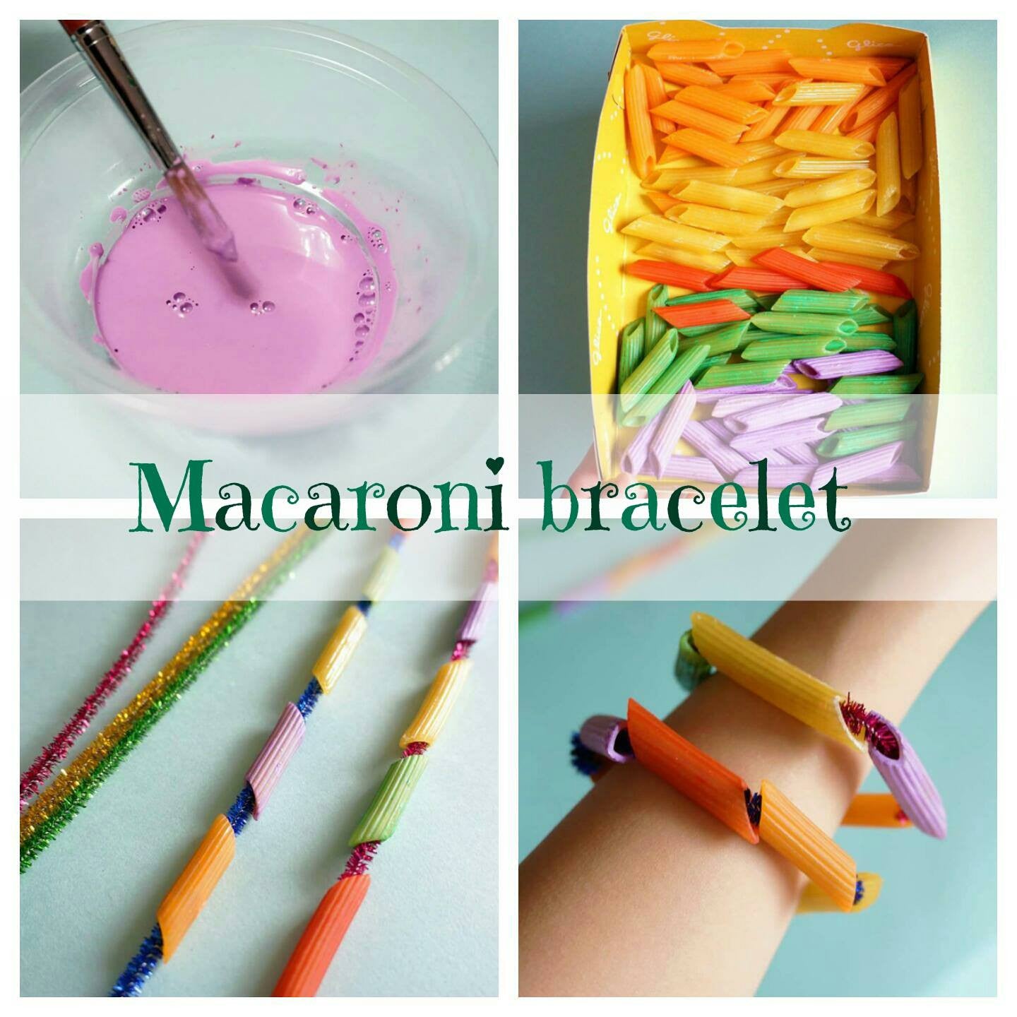 Macaroni bracelet