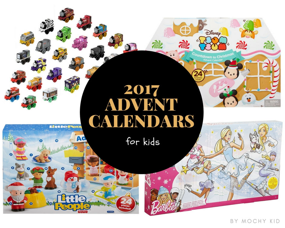 summary of 2017 advent calendars for kids in Hong Kong - shortlisted