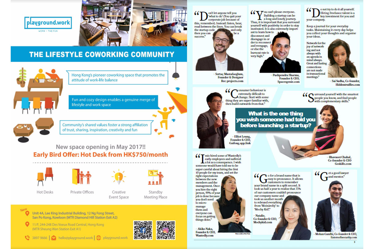 Our founder is featured in Jumpstart Magazine!