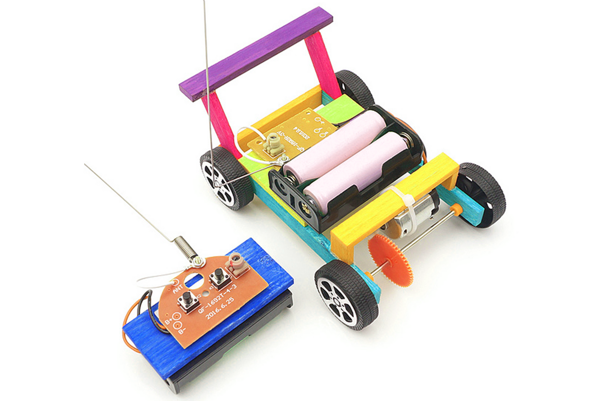 Circuit Board Race Car (remote controlled)（經典款電路板遙控車） - Moinàrchy MIY (HK)