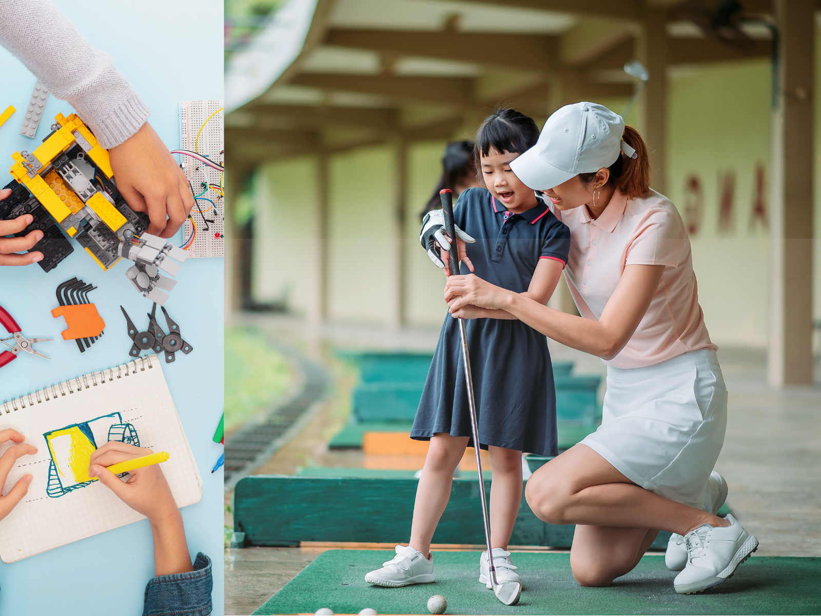 5-day Sport Camp: Golf x STEAM (5-14 yo)