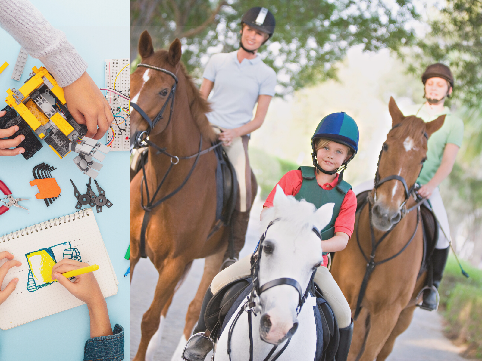 Horse Riding x STEAM Course🐴 Age 6-14 (STEM/STEAM Sport Stomper)