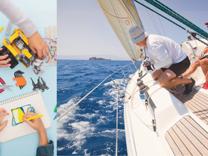 Sailing x STEAM Course⛵ Age 7-14 (STEM/STEAM Sport Stomper)